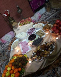 اینم یلدا ما خیلی خوش گذشت