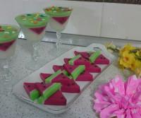 ژله با تم هندوانه