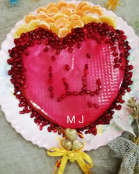 کیک با رویه ژله ای