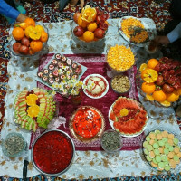 سفره یلدایی