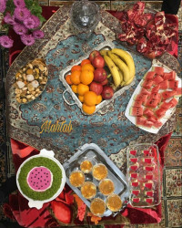 سفره شب یلدا ۹۷