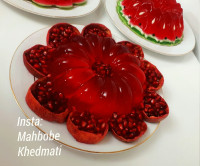 ژله انار