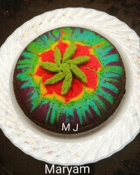 کیک رنگین کمان