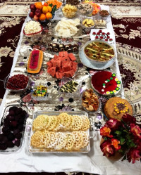 سفره یلدای ۹۷