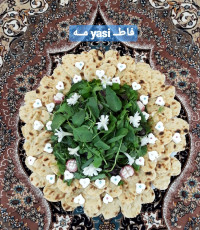 نون پنیر سبزی سفره ی عقد :)