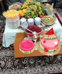 اینم یلدای ما خونه عزیز جون