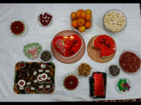 سفره یلدا خونه پدرم