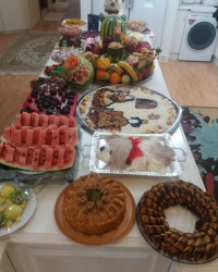 میز شب یلدا (لطفا ورق بزنید)۱۰تا عکس