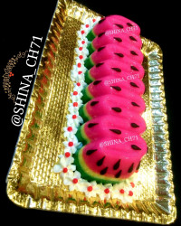 دسر هندوانه پاناکوتا سه رنگ