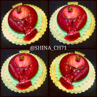 ژله به شکل انار