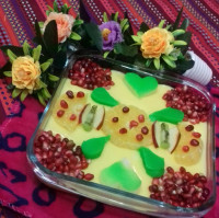 دسرکاسترد وژله جاتون خالی