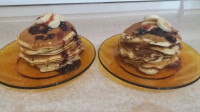 پنکیک های خوشمزه من واسه صبحونه دخترای گلم