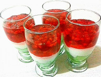 دسر سه لایه انار