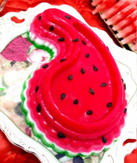 ژله بستنی هندوانه ای