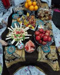کرسی شب یلدا خونه مامانم
