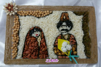 تزیین آجیل یلدای عروس