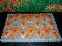 کیک قالبی قلبی?