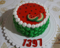 کیک هندونه ای