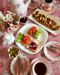 صبحانه امروز پنکیک_شکلاتی