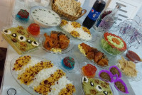 یه شام خوشمزه در کنار خانواده