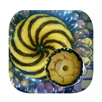 کیک پرتقالی بدون فر