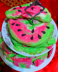 شیرینی کوکی هندوانه ای