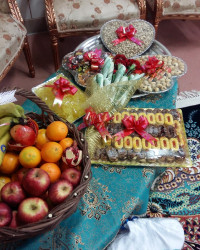 یلدای امسالم که بازم همسرجونم زحمت کشیده..