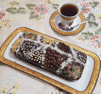 کیک شکلاتی جااان خوشمزه