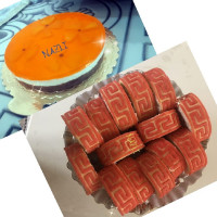 رولت مرغ و چیزکیک پرتقالی