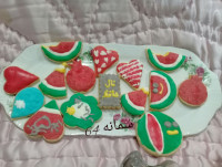 کوکی با تزئین رویال آیسینگ