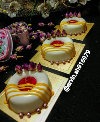 دسر شکلات سفید