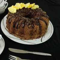 کیک شیر شکلات