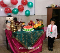 کیک هندوانه ویژه یلدا