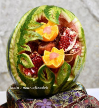 حکاکی هندونه ساده