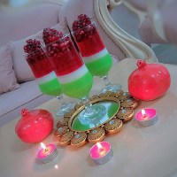 ژله سه رنگ