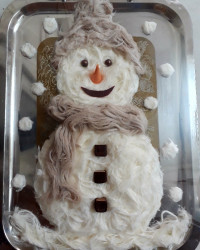 تزئین پشمک یلدا