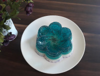 ژله تخم شربتی و ژله بستنی