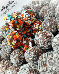 توپک خرمایی چهار مغز مغز دار