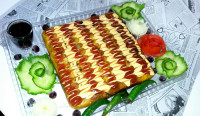کیک مرغ پنیری