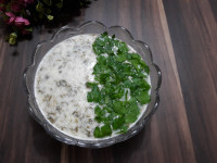 آش با دوغ محلی..