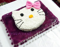 کیک تولد کیتی