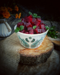 سالاد لبو قالبی