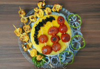 جوجه کباب رولی یا حلزونی