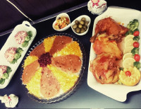 ناهار امروز ما ممنون از لطف دوستان عزیز