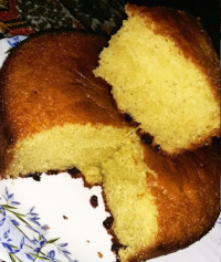 کیک ساده کشمشی