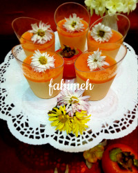 کرم چیز خرمالو