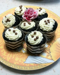 این هم کاپ کیک یک عصرانه خوب