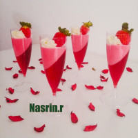 دسر ژله بستنی