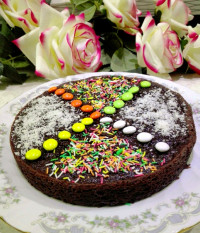 کیک ماست بدون تخم مرغ