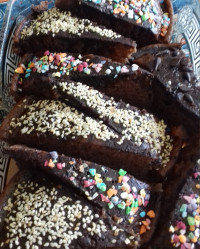 کیک خونگی عزیزان جاتون سبز ممنون از همه دوستان